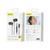 FONENG, T67 In-Ear Heavy Bass Earphone Type-C - Black - Gary’s Tech Hub image