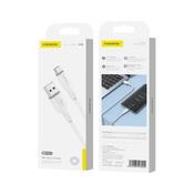 FONENG, X90, 1M Integrated Molded Cable (3A) USB-A to USB-C White - Gary’s Tech Hub image