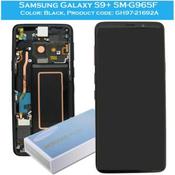 Samsung Galaxy S9+ Plus (SM-G965) LCD, Original,Coral Blue, Black with Blue Frame, Complete Screen - Gary’s Tech Hub image