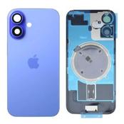 Premium, iPhone 16, Back Glass with Rear Camera Lens Cover + Fastening Piece + Wireless Charging and Back Cover Magnets + Flash Anti-Dust Mesh - Ultramarine - Gary’s Tech Hub image