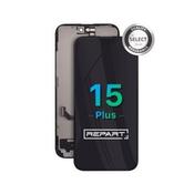 iPhone 15 Plus Screen Assembly INCELL REPART IC Removable FHD - Black - Gary’s Tech Hub