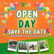 Open Day on 29 August 2026