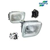 Depo Fog Lights Square Clear (Civic 95-98)