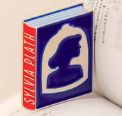 Sylvia Plath Book Pin