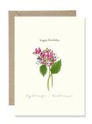 Happy Birthday Hydrangea (Paper Gull)