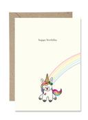 Happy Birthday Unicorn (Paper Gull)
