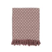 Aix Throw Clay and Creme