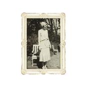 Photo Frame Antique White 9.5x14cm