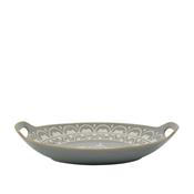Oval Ramekin with Handle French Grey image