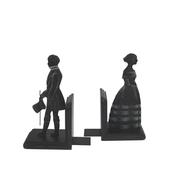 Bookends Silhouette Man &amp; Lady