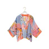 One Hundred Stars Kimono Crane Periwinkle