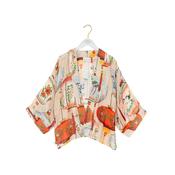 One Hundred Stars Kimono Lanterns Red