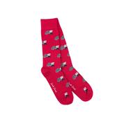 Swole Panda Women's Bamboo Socks Badger image