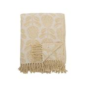 Bloomingville Pratello Throw Yellow