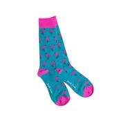 Swole Panda Women's Socks Flamingo