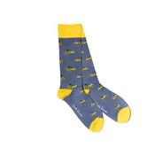 Swole Panda Mens Socks Yellow Digger image