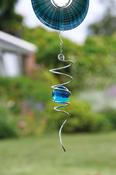 Blue Spinning Helix 13in