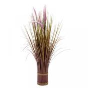 Faux Bouquet Lilac Grass Tails 70 cm