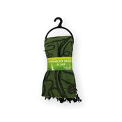 Shamrock Pashmina Scarf - Green/Black