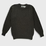 Aran Cable Knit Crew Neck image