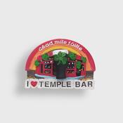 I LOVE Temple Bar Irish Magnet