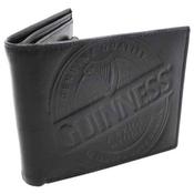 Guinness Label Leather Wallet, Brown