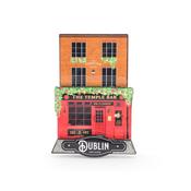 TEMPLE BAR WOODEN MAGNET