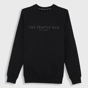 The Temple Bar Raglan Unisex Solid Black Sweatshirt image