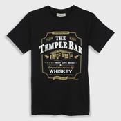 The Temple Bar Whiskey Unisex  T-Shirt Solid Black image
