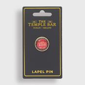 The Temple Bar Collection Red Lapel Pin