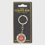The Temple Bar Collection Red Spinner Keyring image