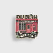 The Temple Bar Crystal Magnet