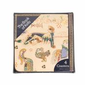 Book of Kells Animals Collection 4pk Coaster image