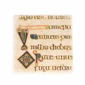 Book of Kells Stone Coaster Jesus Urges image
