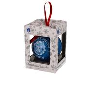 Trinity College Dublin Crest  Glitter Christmas Bauble image