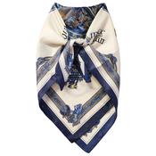 Book of Kells Square Signature Scarf Navy/Blue/Beige image