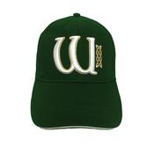Book of Kells Alphabet Cap Bottle Green - W
