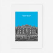 Trinity College Dublin Landmark Print - A3 image