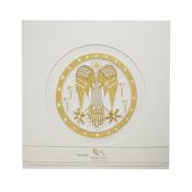 Book of Kells Irish Linen Angelus White