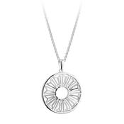 Trinity College Dublin Sterling Silver Door Pendant Circle image