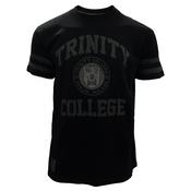 Trinity Print BCI Cotton Premium T-shirt - Black &amp; Grey - XS image
