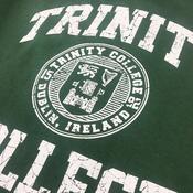 Trinity College Dublin Crest Hoody Bottle Green - XL