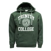 Trinity College Dublin Crest Hoody Bottle Green - XXL