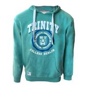 Trinity College Dublin Ocean Green Trinity Crest Hoody - XXL