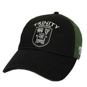 Trinity College Dublin Crest Baseball Cap Black/Bottle Green image