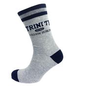 Trinity College Dublin Sock Grey Marl &amp; Navy image
