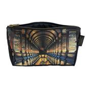 Trinity College Dublin Long Room Cosmetic Bag Black &amp; Brown image