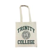 Trinity College Tote Bag - Distressed Green Print image