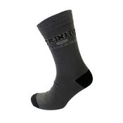 Trinity Sock - Grey &amp; Black image