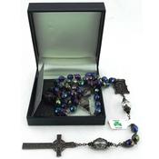 Book of Kells Purple Rosary in Presentation Box image